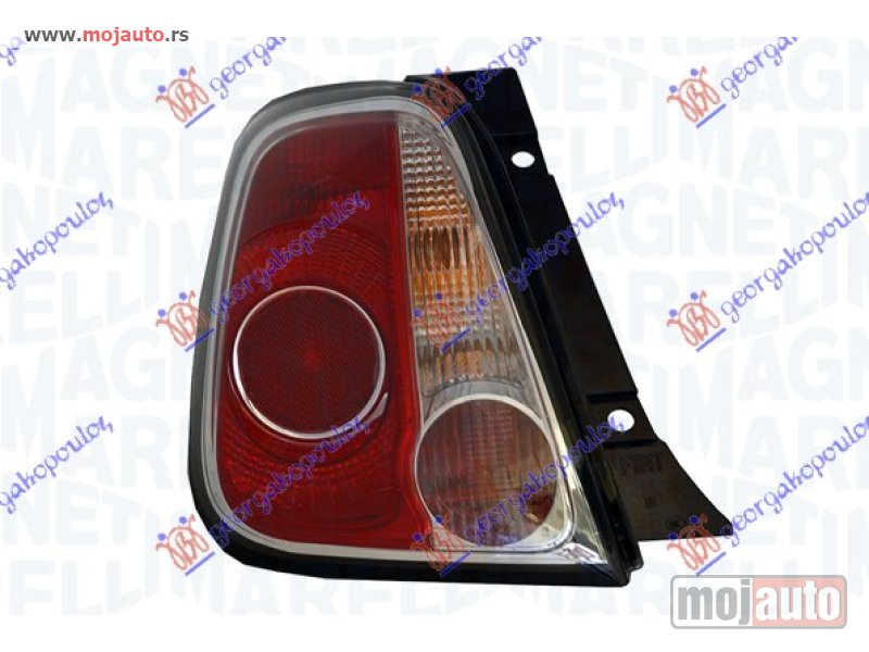 Glavna slika -  STOP LAMPA (CRNI OKVIR) (SPORT) (MARELLI) Levo Fiat 500 07-15 -dostupno - MojAuto