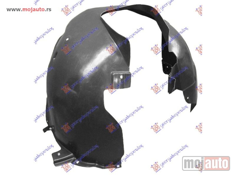 Glavna slika -  POTKRILO PLASTICNO Desno Citroen c4 04-11 -dostupno - MojAuto