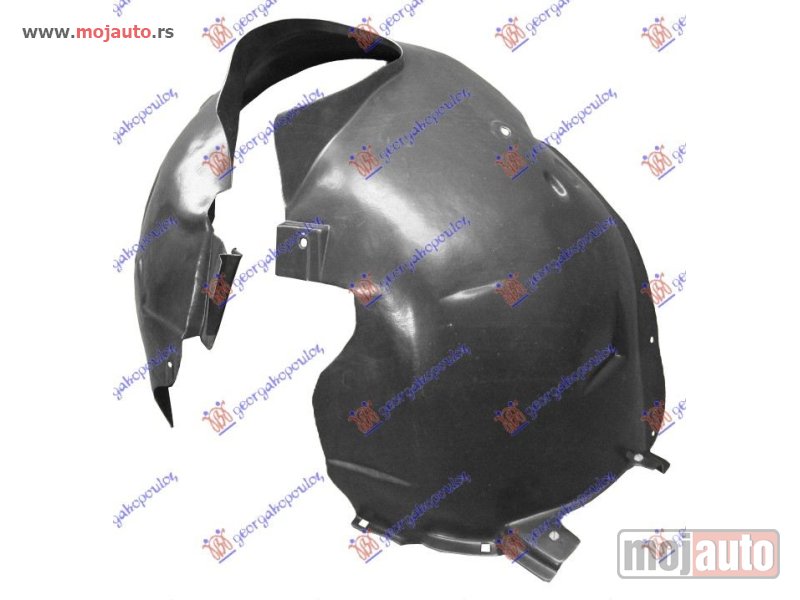 Glavna slika -  POTKRILO PLASTICNO Levo Citroen c4 04-11 -dostupno - MojAuto