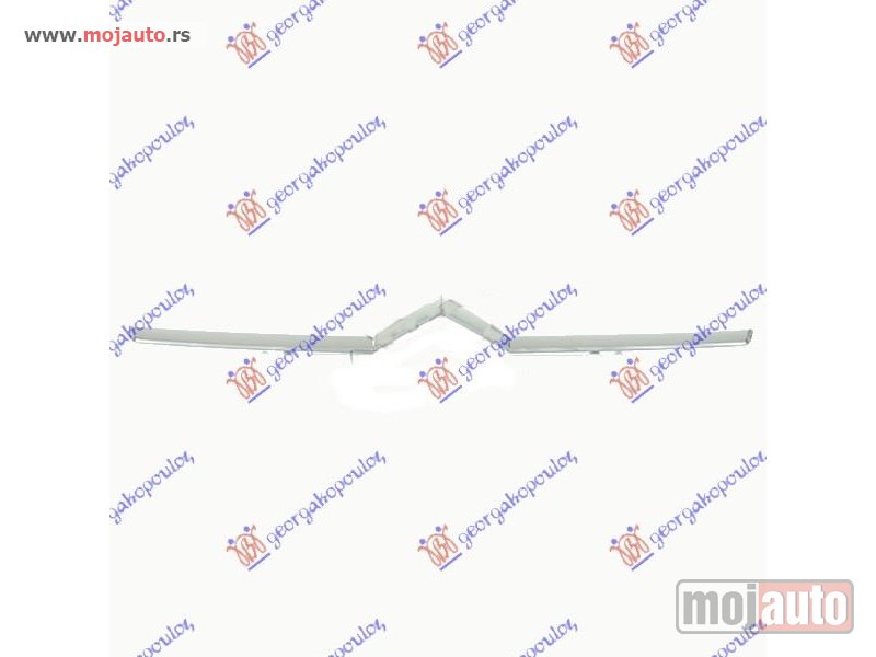 Glavna slika -  LAJSNA PREDNJEG BRANIKA (DONJA) HROM -08 Citroen c4 04-11 -dostupno - MojAuto