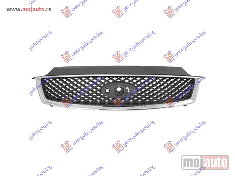 Glavna slika -  PVC MASKA CRNA (HROM OKVIR) Ford focus c-max 03-07 -dostupno - MojAuto