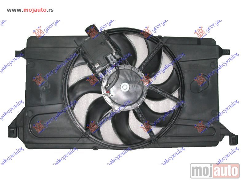 Glavna slika -  VENTILATOR KOMPLET (1.4/1.6 BENZIN) (+AC) Ford focus c-max 03-07 -dostupno - MojAuto