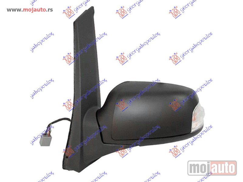 Glavna slika -  RETROVIZOR ELEKTRICNI SA GREJACEM PM (MIGAVAC) (SVETLO) (A KVALITET) (KONVEKSNO STAKLO) Levo Ford focus c-max 03-07 -dostupno - MojAuto