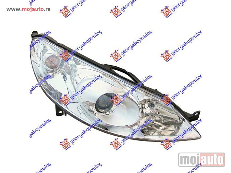 Glavna slika -  FAR ELEKTRICNI (TYC) Desno Peugeot 407 04-10 -dostupno - MojAuto
