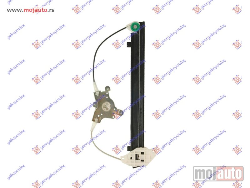 Glavna slika -  PODIZAC PREDNJEG PROZORA ELEKTRICNI (BEZ MOTORA) Levo Daewoo nubira 00-03 -dostupno - MojAuto