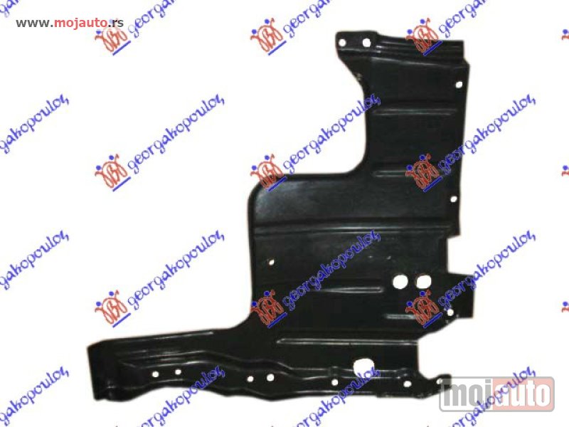 Glavna slika -  ZASTITA MOTORA (SREDNJI DEO) PLASTICNA Desno Mitsubishi lancer 04-08 -nedostupno - MojAuto