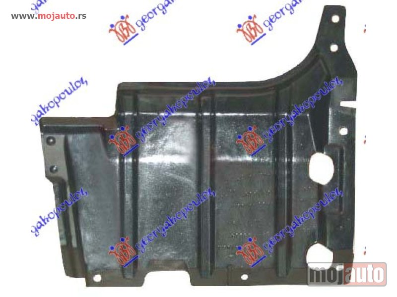 Glavna slika -  ZASTITA MOTORA (SREDNJI DEO) PLASTICNA Levo Mitsubishi lancer 04-08 -nedostupno - MojAuto