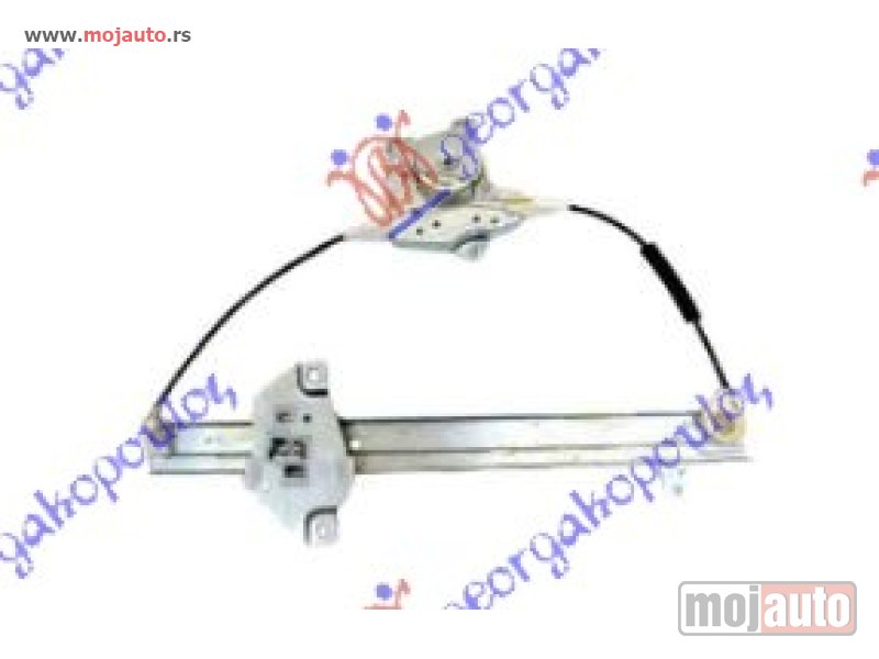 Glavna slika -  PODIZAC ZADNJEG PROZORA ELEKTRICNI (BEZ MOTORA) Desno Mitsubishi lancer 04-08 -dostupno - MojAuto