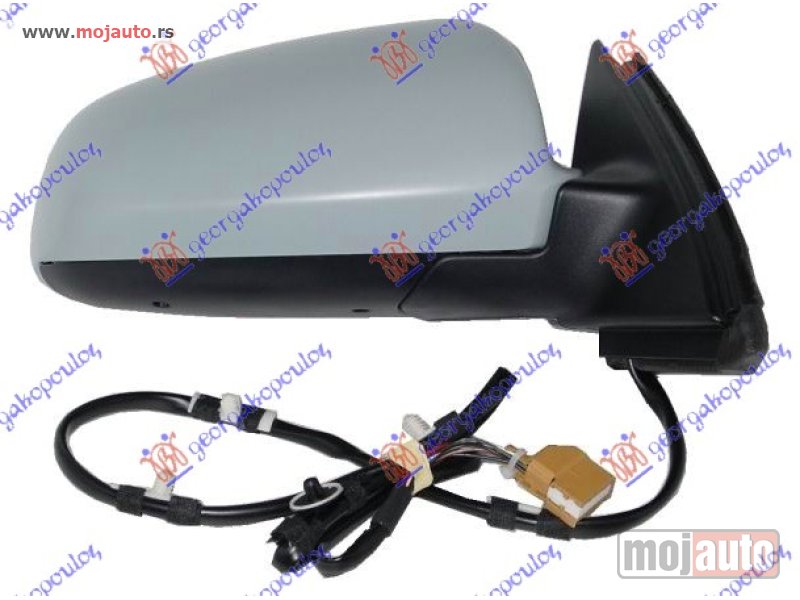 Glavna slika -  RETROVIZOR ELEKTRICNI SA GREJACEM PM (A KVALITET) (ASFERICNO STAKLO) Desno Audi a4 04-07 -nedostupno - MojAuto