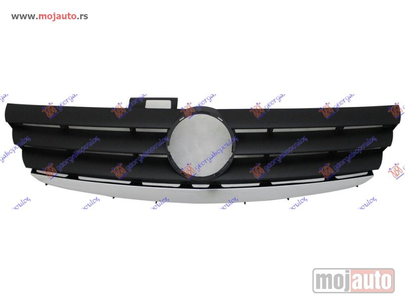 Glavna slika -  PVC MASKA HROM/CRNA -2008 (CLASSIC) Mercedes a class (w169) 04-12 -dostupno - MojAuto