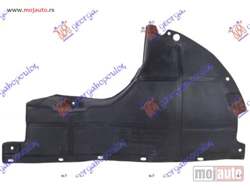 Glavna slika -  ZASTITA MOTORA BOCNA PLASTICNA Desno Citroen jumper 06-14 -dostupno - MojAuto