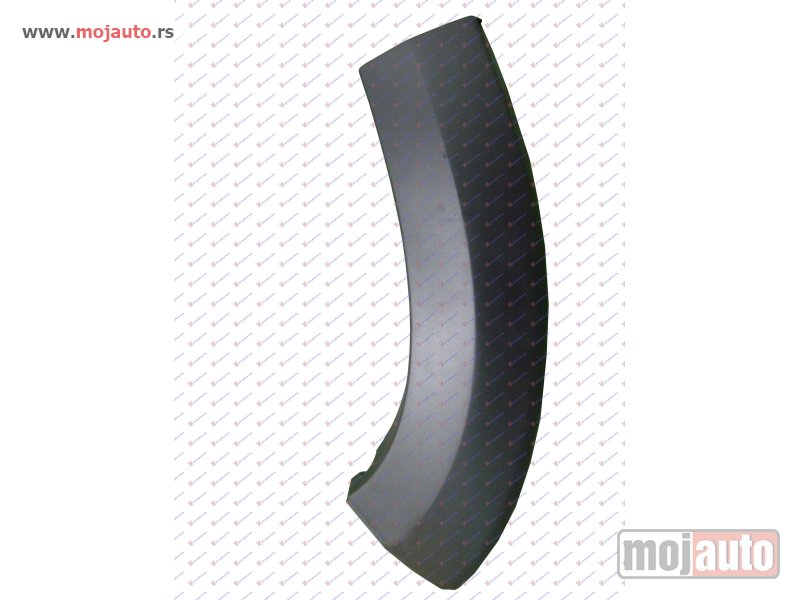 Glavna slika -  RUB PLASTICNI PREDNJEG BRANIKA (MAXI) Levo Peugeot boxer 06-14 -dostupno - MojAuto