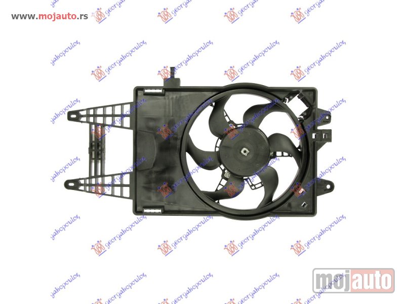 Glavna slika -  VENTILATOR KOMPLET (-AC) (MARELLI TIP) Lancia y 03-11 -dostupno - MojAuto
