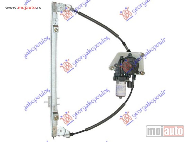 Glavna slika -  PODIZAC PREDNJEG PROZORA ELEKTRICNI 3 VRATA (A KVALITET) Levo Fiat strada 99-05 -dostupno - MojAuto