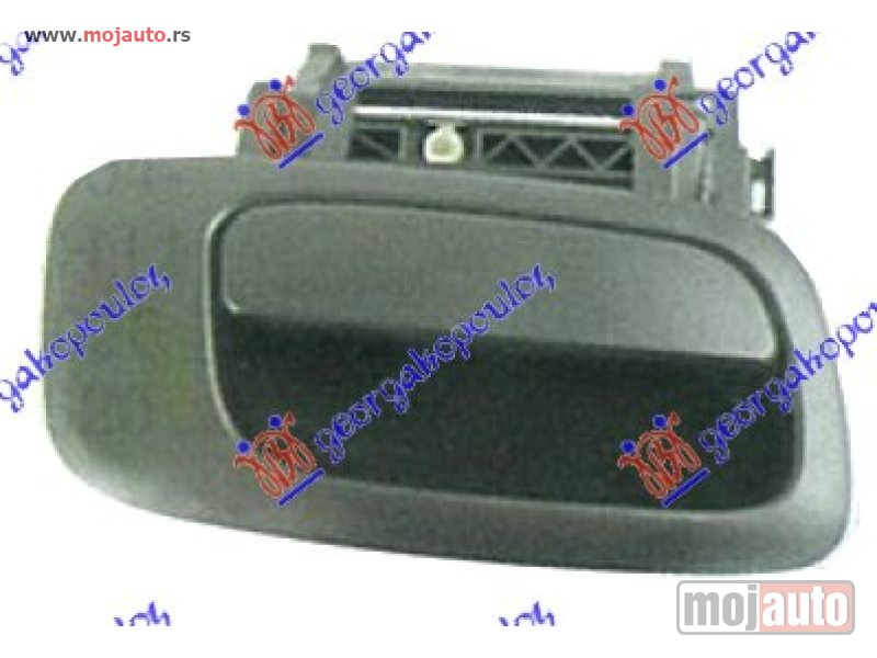 Glavna slika -  KVAKA PREDNJIH/ZADNJIH VRATA SPOLJASNJA (BEZ OTVORA ZA KLJUC) Desno Opel zafira 99-05 -dostupno - MojAuto