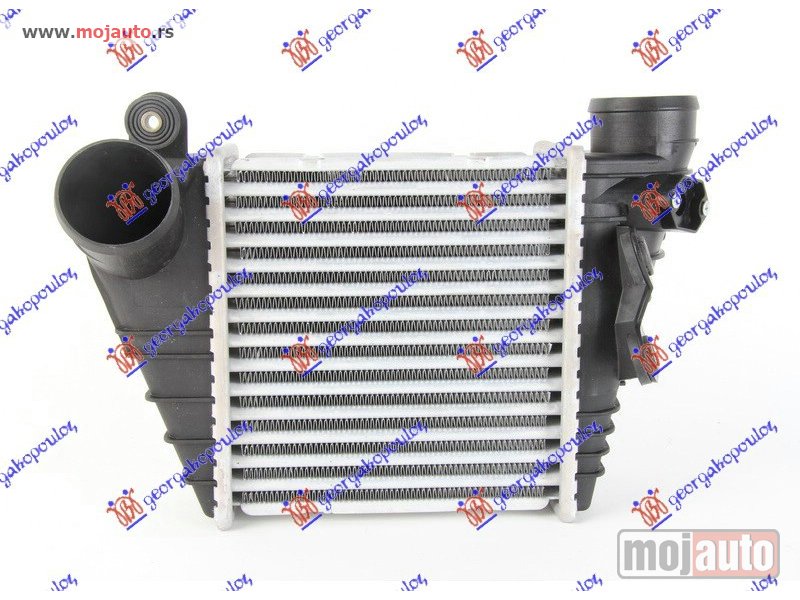 Glavna slika -  HLADNJAK INTERKULERA BENZIN-DIZEL (183x195x85) 18mm Seat leon 99-05 -dostupno - MojAuto