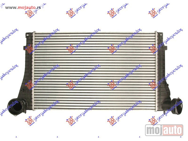 Glavna slika -  HLADNJAK INTERKULERA 1.9 TDI (625x410x32) ARL Seat toledo 99-04 -dostupno - MojAuto