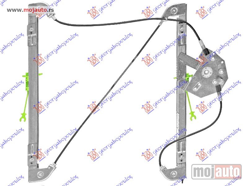 Glavna slika -  PODIZAC PREDNJEG PROZORA ELEKTRICNI (BEZ MOTORA) (A KVALITET) Levo Bmw series 3 (e46) sdn 02-05 -dostupno - MojAuto