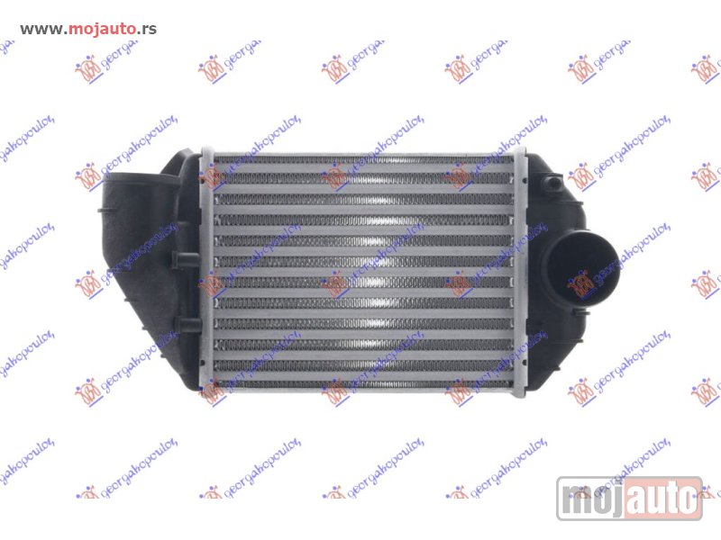 Glavna slika -  HLADNJAK INTERKULERA 2.5 TDi (215x172x62) Levo Vw passat 00-05 -dostupno - MojAuto