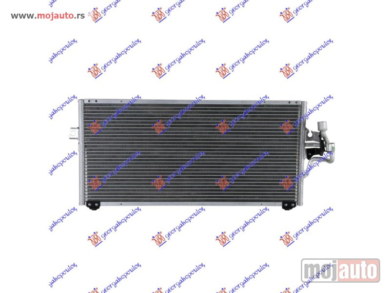 Glavna slika -  HLADNJAK KLIME 1.3cc 12V/1.6/1.8cc 16V (610x310) Mitsubishi colt (cj1) 96-99 -dostupno - MojAuto