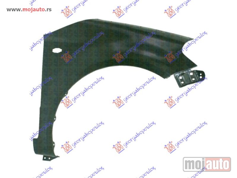 Glavna slika -  BLATOBRAN (BEZ OTVORA ZA RUB) Desno Fiat sedici 07- -nedostupno - MojAuto