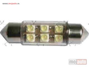 NOVI: delovi  SIJALICA 07.303.06 6 LED 37mm BELA KRISTAL Lampe/xenon -nedostupno