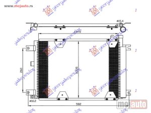 Glavna slika - HLADNJAK KLIME 1.6/2.0/2.5cc (475x33x18) Suzuki grand vitara 99-05 -dostupno - MojAuto