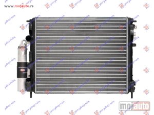 Glavna slika -  HLADNJAK MOTORA I KLIME BENZIN (48x41.5) Renault clio 98-01 -nedostupno - MojAuto
