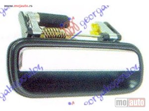 NOVI: delovi  KVAKA ZADNJIH VRATA SPOLJASNJA HROM Desno Toyota hi-lux (ln 150/170) 4wd 98-01 -dostupno