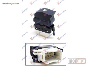 NOVI: delovi  PREKIDAC U PREDNJIM/ZADNJIM VRATIMA (1 TASTER) (BELI KONEKTOR) (6 PIN) Desno Renault clio 01-06/campus 04-/thalia 01- -dostupno