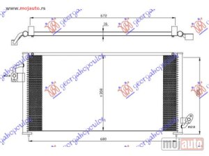 NOVI: delovi  HLADNJAK KLIME ZA SVE MODELE (735x347x16) 1997-99 Subaru forester 98-02 -dostupno