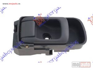 NOVI: delovi  KVAKA PREDNJIH/ZADNJIH VRATA UNUTRASNJA SIVA Levo Nissan p/u (d22) 2wd-4wd 98-01 -dostupno