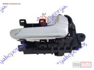 NOVI: delovi  KVAKA PREDNJIH/ZADNJIH VRATA UNUTRASNJA HROM Desno Nissan almera (n16) h/b 00-06 -dostupno