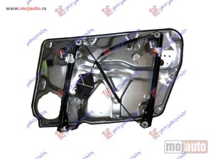 NOVI: delovi  PODIZAC PREDNJEG PROZORA ELEKTRICNI (BEZ MOTORA) (SA NOSACEM) Levo Vw passat 00-05 -dostupno