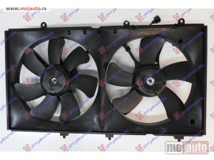 NOVI: delovi  VENTILATOR (DUPLI) KOMPLET (1.3/1.6/2.0 BENZIN) Mitsubishi lancer 04-08 -dostupno