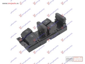 NOVI: delovi  PREKIDAC U PREDNJIM VRATIMA (4 TASTERA) (CRVENO SVETLO) (9 PIN) Levo Seat toledo 99-04 -dostupno