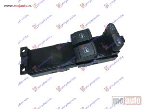 NOVI: delovi  PREKIDAC U PREDNJIM VRATIMA (2 TASTERA) (CRVENO SVETLO) (6/9 PIN) Levo Vw passat 00-05 -dostupno