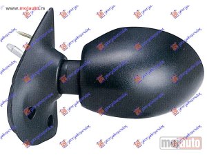 NOVI: delovi  RETROVIZOR MEHANICKI SA RUCICOM (RAVNO STAKLO) Levo Renault twingo 98-00 -dostupno