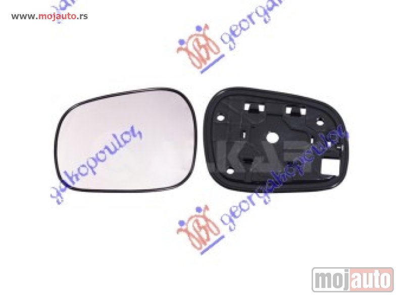 Glavna slika -  STAKLO RETROVIZORA Levo Suzuki grand vitara 99-05 -dostupno - MojAuto