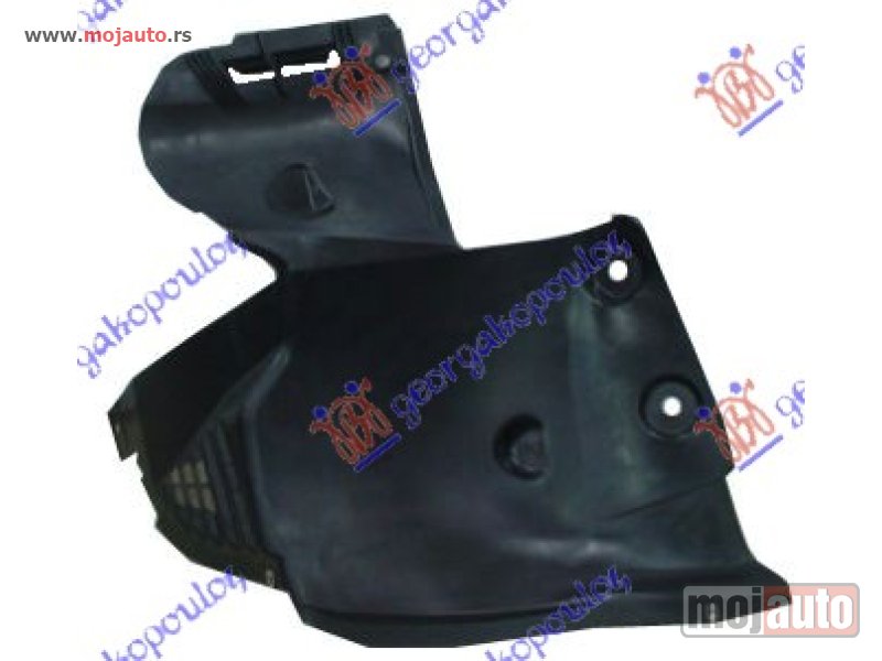 Glavna slika -  POTKRILO (PREDNJI DEO) PLASTICNO (A KVALITET) Desno Renault clio 98-01 -dostupno - MojAuto