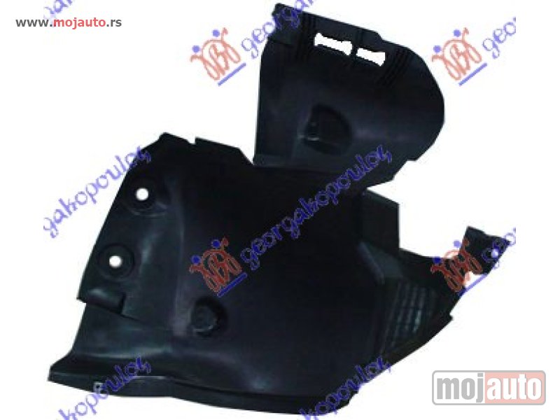 Glavna slika -  POTKRILO (PREDNJI DEO) PLASTICNO (A KVALITET) Levo Renault clio 98-01 -dostupno - MojAuto
