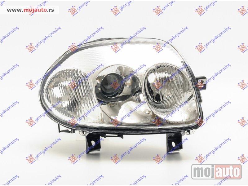 Glavna slika -  FAR DUPLO SOCIVO (TYC) Desno Renault clio 98-01 -dostupno - MojAuto