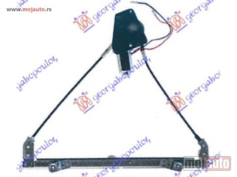 Glavna slika -  PODIZAC PROZORA ELEKTRICNI 3 VRATA Desno Renault clio 98-01 -dostupno - MojAuto