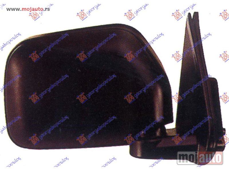 Glavna slika -  RETROVIZOR MEHANICKI 2WD Desno Toyota hi-lux (ln 145) 2wd 98-01 -dostupno - MojAuto