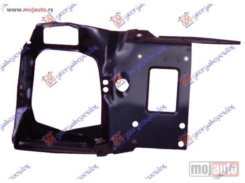 Glavna slika -  OKVIR FARA METALNI Levo Mercedes vito (w638) 96-04 -dostupno - MojAuto