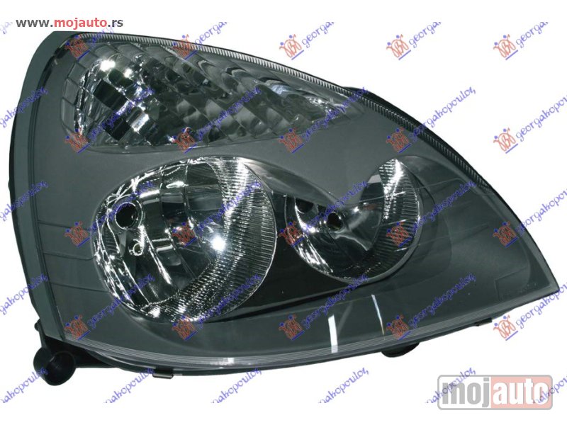 Glavna slika -  FAR ELEKTRICNI 2004- (SIVO KUCISTE) (TURSKA) Desno Renault clio 01-06/campus 04-/thalia 01- -nedostupno - MojAuto