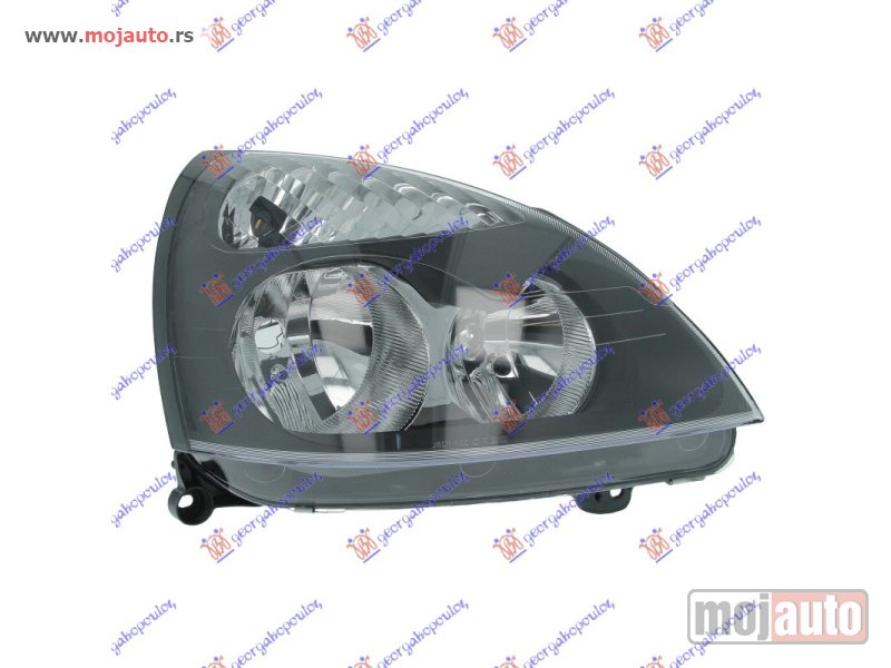 Glavna slika -  FAR ELEKTRICNI 2004- (SIVO KUCISTE) (TYC) Desno Renault clio 01-06/campus 04-/thalia 01- -dostupno - MojAuto