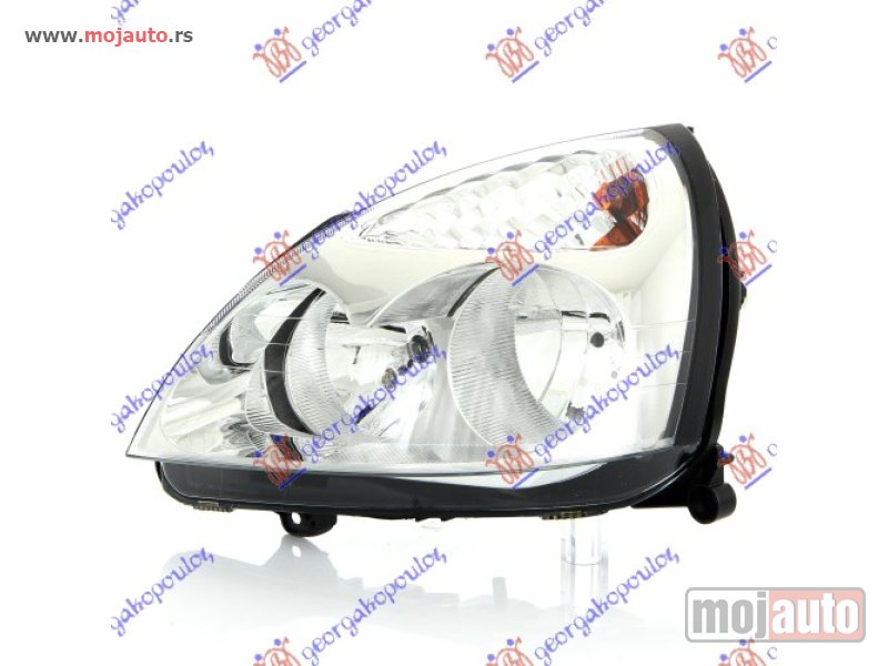 Glavna slika -  FAR ELEKTRICNI (HROM) Levo Renault clio 01-06/campus 04-/thalia 01- -dostupno - MojAuto