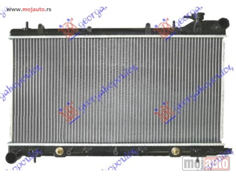 Glavna slika -  HLADNJAK MOTORA 1.6/1.8/2.0 16V (MAN/AUTO) (34x68.6) Subaru impreza 97-01 -dostupno - MojAuto