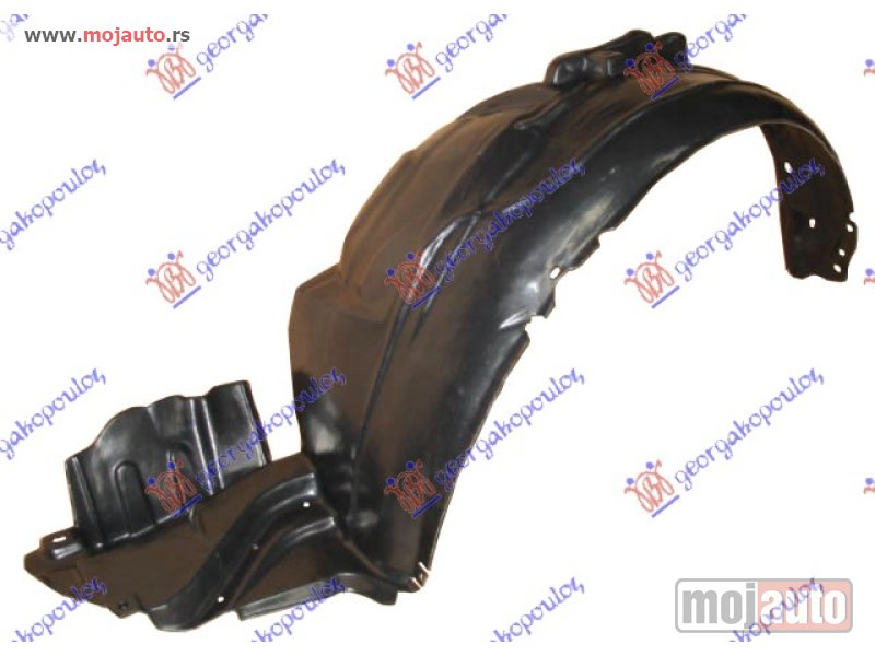 Glavna slika -  POTKRILO PLASTICNO -2004 Levo Subaru impreza 01-08 -dostupno - MojAuto